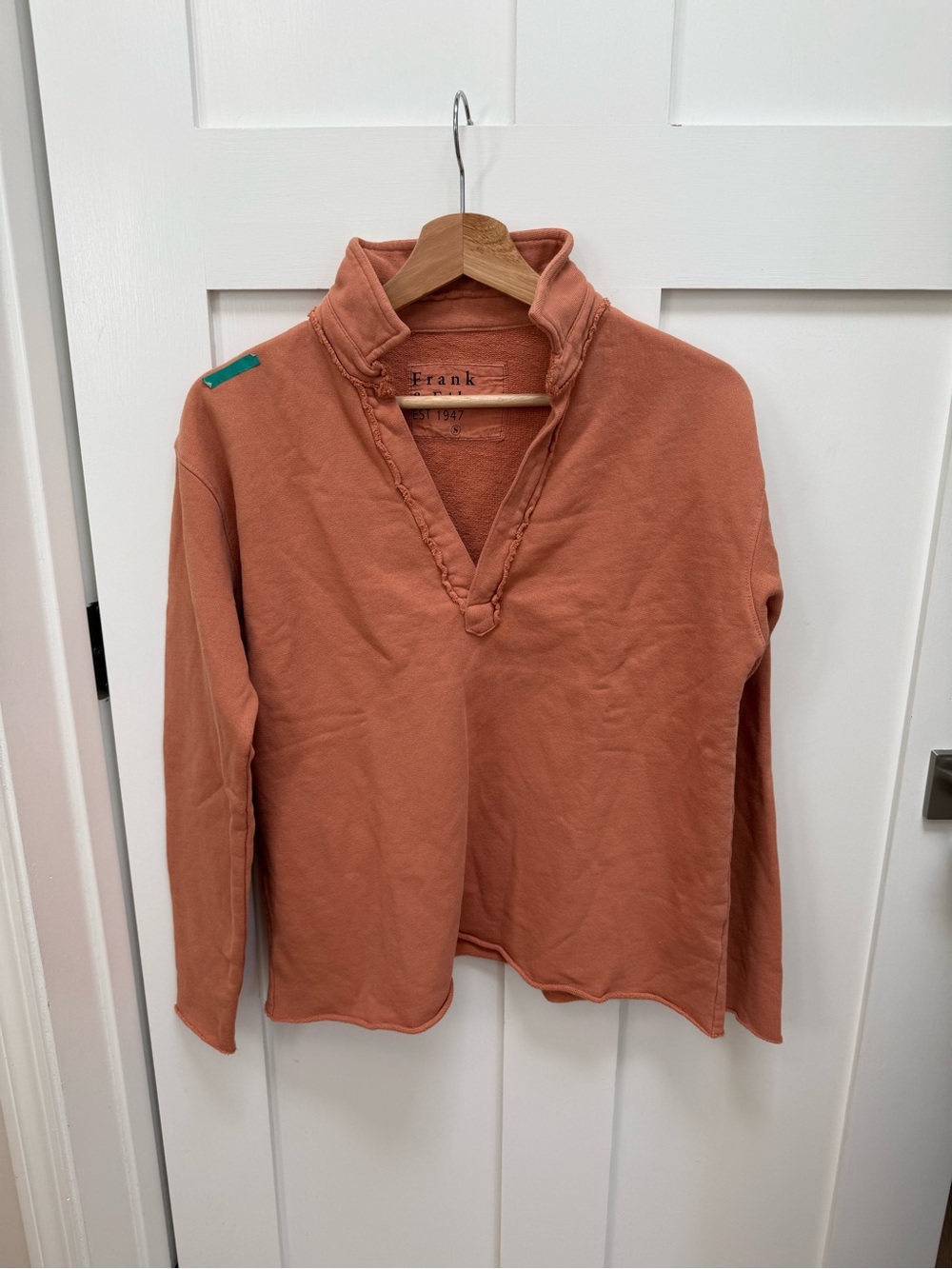 Frank & Eileen NWOT Triple Fleece Patrick popover henley - small